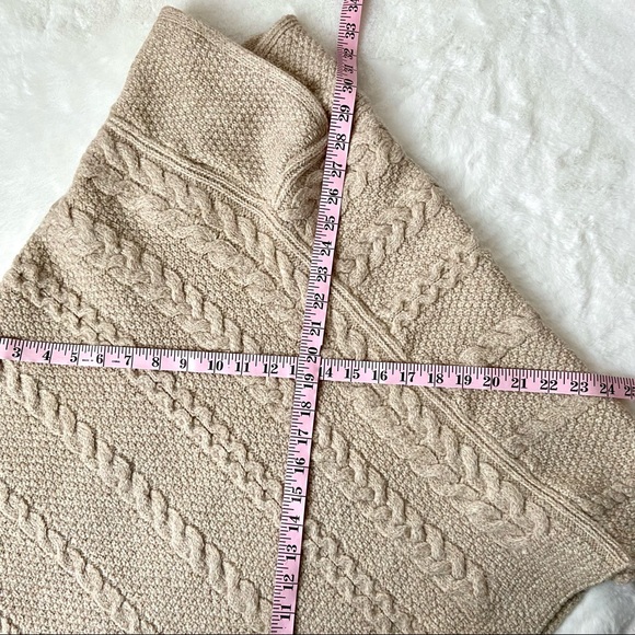 INIS CRAFTS Merino Wool Poncho S/M - Picture 3 of 4